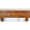ANTICA CONSOLLE LASTRONATA INTARSIATA IMPIALLACCIATA PRIMI 1900 LEGNO NOCE TABLE