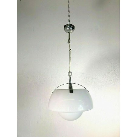 LAMPADARIO SOSPENSIONE NELLO STILE OMEGA Vico Magistretti POLICARBONATO 70's