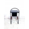 CARRELLO ESPOSITORE Cassina CART SERVING TABLE DESIGN MODERNISTA NERO ROSSO '80s
