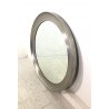 SPECCHIO ROTONDO ø 83 cm Narciso DESIGN Sergio Mazza PER ARTEMIDE ALLUMINIO '60s