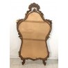 ANTICA SPECCHIERA CAMINIERA SPECCHIO CORNICE SCOLPITA DORATA STILE BAROCCO LEGNO
