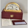 JEAN ROULET Le Locle 720 OROLOGIO TAVOLO VINTAGE anni 90 DESK Alarm Clock SWISS