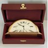 JEAN ROULET Le Locle 720 OROLOGIO TAVOLO VINTAGE anni 90 DESK Alarm Clock SWISS