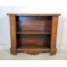ANTICA ETAGERE SCAFFALATURA CREDENZA LIBRERIA LEGNO NOCE 2 RIPIANI PRIMI 1900 