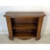 ANTICA ETAGERE SCAFFALATURA CREDENZA LIBRERIA LEGNO NOCE 2 RIPIANI PRIMI 1900 