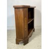 ANTICA ETAGERE SCAFFALATURA CREDENZA LIBRERIA LEGNO NOCE 2 RIPIANI PRIMI 1900 