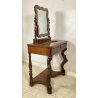 ANTICA TOILETTE LEGNO NOCE PETINEUSE SPECCHIO SCRITTOIO 1800 LUIGI FILIPPO EPOCA