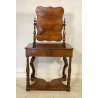 ANTICA TOILETTE LEGNO NOCE PETINEUSE SPECCHIO SCRITTOIO 1800 LUIGI FILIPPO EPOCA