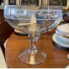 GRANDE COPPA PUBBLICITARIA MAJANI BOWL VETRO TRASPARENTE DROGHERIA PASTICCERIA