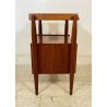 COMODINO VINTAGE ANNI 60/70 DESIGN LENGO 1 ANTA ETAGERE RIPIANO TAVOLINO LETTO 