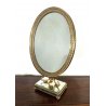 PSICHE SPECCHIO BASCULANTE TAVOLO OTTONE ATTR. Pier Luigi Colli Cristal Art '40