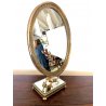 PSICHE SPECCHIO BASCULANTE TAVOLO OTTONE ATTR. Pier Luigi Colli Cristal Art '40
