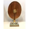 PSICHE SPECCHIO BASCULANTE TAVOLO OTTONE ATTR. Pier Luigi Colli Cristal Art '40
