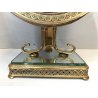 PSICHE SPECCHIO BASCULANTE TAVOLO OTTONE ATTR. Pier Luigi Colli Cristal Art '40