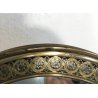 PSICHE SPECCHIO BASCULANTE TAVOLO OTTONE ATTR. Pier Luigi Colli Cristal Art '40