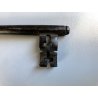 RARA CHIAVE ANTICA ferro battuto '800 MAPPA serratura FORZIERE Italy KEY PORTA
