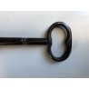 RARA CHIAVE ANTICA ferro battuto '800 MAPPA serratura FORZIERE Italy KEY PORTA