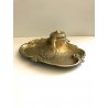 ANTICO VASSOIO CALAMAIO OTTONE LIBERTY VINTAGE INKWELL 
