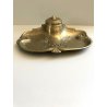 ANTICO VASSOIO CALAMAIO OTTONE LIBERTY VINTAGE INKWELL 