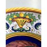 PIATTO PARATA CERAMICA MAIOLICA DERUTA DIPINTO DECORO RAFFAELLESCO MASCHIO 