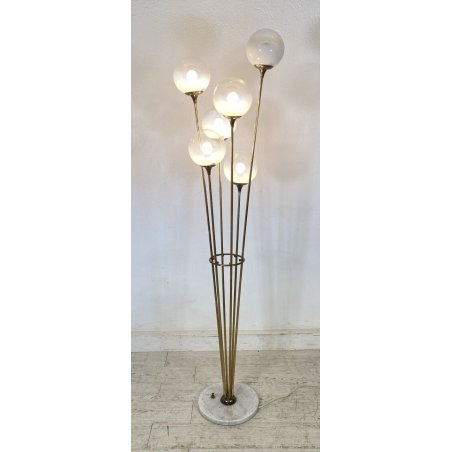 LAMPADA DA TERRA ALBARELLO STILNOVO ANNI 50 VINTAGE ORIGINALE DESIGN VINTAGE 