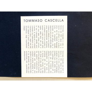 QUADRO STAMPA D'ARTE SERIGRAFIA Tommaso Cascella MULTIPLO LIX/CL 50x35cm '900