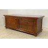 ANTICA CASSAPANCA LEGNO ABETE PANCA BAULE EPOCA PRIMI 1900 OLD ROBUSTA DISPENSA 