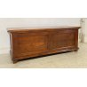 ANTICA CASSAPANCA LEGNO ABETE PANCA BAULE EPOCA PRIMI 1900 OLD ROBUSTA DISPENSA 
