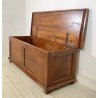 ANTICA CASSAPANCA LEGNO ABETE PANCA BAULE EPOCA PRIMI 1900 OLD ROBUSTA DISPENSA 