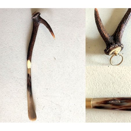 VINTAGE Gucci CORNO CALZASCARPE ACCESSORIO di LUSSO Gucci LUXURY Horn Shoe '900