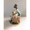 ANTICA SCULTURA CERAMICA Capodimonte Bruno Tyche 