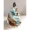 ANTICA SCULTURA CERAMICA Capodimonte Bruno Tyche 