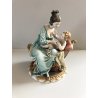 ANTICA SCULTURA CERAMICA Capodimonte Bruno Tyche 
