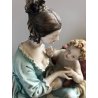 ANTICA SCULTURA CERAMICA Capodimonte Bruno Tyche 