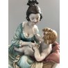 ANTICA SCULTURA CERAMICA Capodimonte Bruno Tyche 