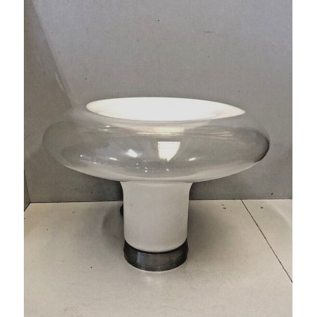 LAMPADA DA TAVOLO Lesbo DESIGN A. Mangiarotti PER ARTEMIDE VETRO MURANO ANNI '70