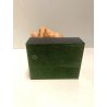 GRANDE SCULTURA GESSO REPLICA MODERNA DISCOBOLO BASE NERO LACCATO VINTAGE '900