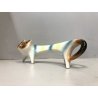 FIGURA CERAMICA GATTO SCHIENA DRITTA Roberto Rigon DESIGN VINTAGE POTTERY '70s