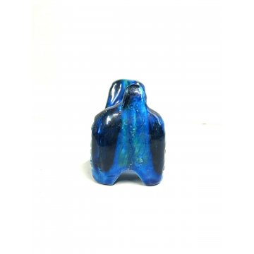 FIGURA CERAMICA Bitossi CANE BASSOTTO DESIGN Aldo Longhi VINTAGE POTTERY anni 60
