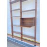 LIBRERIA TERRA CIELO FRANCO ALBINI LB7 POGGI SCAFFALE DESIGN LEGNO TEAK ANNI 50
