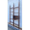 LIBRERIA TERRA CIELO FRANCO ALBINI LB7 POGGI SCAFFALE DESIGN LEGNO TEAK ANNI 50