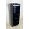 COMODINO ETAGERE LUIGI CACCIA DOMINIONI MOD CASACCIA 1960 DESIGN LENGO LACCATO