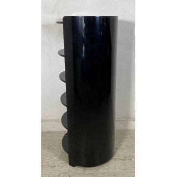 COMODINO ETAGERE LUIGI CACCIA DOMINIONI MOD CASACCIA 1960 DESIGN LENGO LACCATO