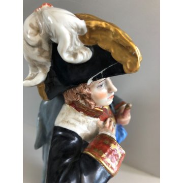 SCULTURA PORCELLANA GINORI DOCCIA Murat SERIE Capodimonte MARESCIALLI PRIMO '900