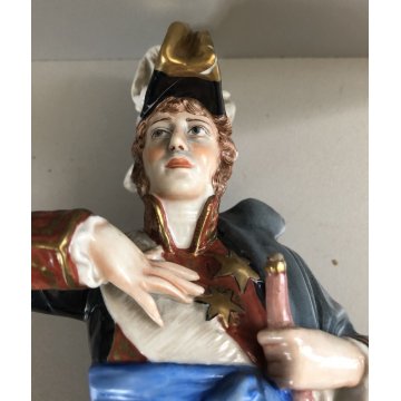 SCULTURA PORCELLANA GINORI DOCCIA Murat SERIE Capodimonte MARESCIALLI PRIMO '900