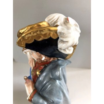 SCULTURA PORCELLANA GINORI DOCCIA Murat SERIE Capodimonte MARESCIALLI PRIMO '900