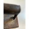 RARO ANTICO FERRO DA STIRO piccolo 6,3x10 cm EPOCA 1800 strumento vecchio 