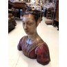 ANTICO BUSTO FEMMINILE TERRACOTTA Signa RITRATTO NOBILE DAMA RINASCIMENTALE