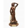 SCULTURA BRONZO FIGURA FEMMINILE Domenico Mazzilli "Evasione" ARTE CONTEMPORANEA