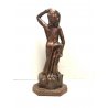 SCULTURA BRONZO FIGURA FEMMINILE Domenico Mazzilli "Evasione" ARTE CONTEMPORANEA
